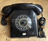 oo008 - early 1960s DDR desk phone model W63 by RFT Nordfern with Volkspolizei dial