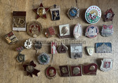 ac456 - collection of Soviet pins & badges