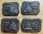 ac458 - set of Soviet badges - historic buildings in Moscow