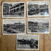 mp035 - c1930s German cigarette collector cards - City in Germany, maybe Hamburg