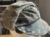 bw140 - Bundeswehr West German Army Flecktarn winter hat - different sizes are available