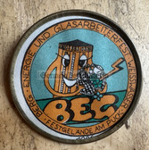 om395 - c1986 Mining, Energy and Glass Workers Festival in Weisswasser participant badge
