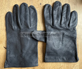 gw401 - original Bundeswehr leather gloves - size 10