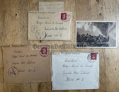 ac473 - RAW Reichsbahn railways in Minsk Belarus - Deutsche Dienstpost Ostland - lot of letters