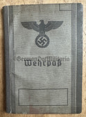 ac487 - original Wehrmacht Wehrpass - 1914 to 1918 WW1 service