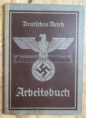 ac489 - c1938 Arbeitsbuch - woman from Hildesheim