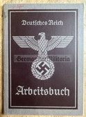 ac492 - c1940 Arbeitsbuch - man from Ratibor - today Raciborz in Poland