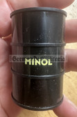 ac500 - 10 - c1990 East German Petrol Station company MINOL - promotional pencil sharpener in the shape of a petrol barrel