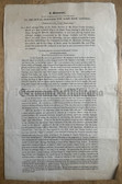 ac510 - c1827 A MEMORIAL TO HIS ROYAL HIGHNESS THE LORD HIGH ADMIRAL - Royal Navy Napoleonic & American Wars Veteran appealing for a higher pension