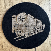 jm001 - DB Deutsche Bundesbahn - West German Railways - uniform patch for train drivers