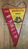 ac541 - ASV Oberhof Biathlon competition 1985 with autographs - Army Sports Organisation - pennant Wimpel
