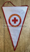 ac550 - DRK Red Cross of the DDR - pennant Wimpel