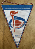 ac551 - DDR Freundschaftszug - Train trips of the DDR youth to the Soviet Union - pennant Wimpel