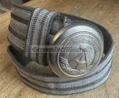 wo111 - original East German NVA, Grenztruppen, ZV and Stasi brocade parade belt for Officers - 113cm long