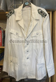 wo099 - white VP VoPo Volkspolizei traffic police jacket - Meister rank - size k52