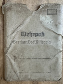 ac627 - original WW2 Wehrmacht Wehrpass sleeve storage wallet