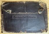 ac628 - original WW2 Wehrmacht Wehrpass sleeve storage wallet