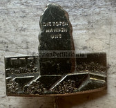 ac602 - Stasi MfS Staatssicherheit - undercover recognition badge - gold