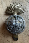 ac608 - original WW2 era British Army cap badge - Royal Northumberland Fusiliers
