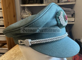 wo235 - West German Zoll Zollverwaltung Customs Service crusher type visor hat with embroidered cap badge - size 56