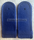 sbvm003s - UNTEROFFIZIERSSCHUELER - NCO STUDENT - Volksmarine - VM Navy - pair of shoulder boards
