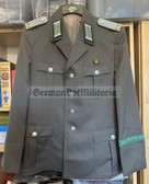 wo284 - Grenztruppen GT Border Guards Officer Uniform Jacket - Leutnant rank - size g48