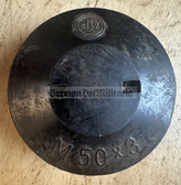 ac667 - 24 - original German Wehrmacht bakelite artillery screw lid for where the fuse gets fitted on the shell