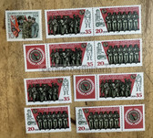 od101 - lot of Kampfgruppen postage stamps
