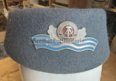 wo407 - East German Wasserwirtschaft Water Management Female senior officer pill hat - size 54
