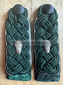 mp020 - West German Forstwirtschaft - Senior Forestry Service officer shoulder boards with buttons