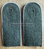 mp032 - Wehrmacht pair of shoulder boards - reenactment cope fake