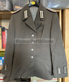 rp003 - NVA & Stasi MfS female officer uniform jacket with cuff bars - Stasi Oberst shoulder boards - m88