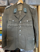 rp002 - pre 1961 privately taylored NVA Air Force senior officer tunic uniform jacket with embroidered collar tabs and Oberstleutnant shoulder boards