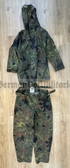 gw064 - Bundeswehr West German Army Flecktarn Camo Uniform wet weather suit - size XL