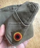 wo307 - c1966 dated Bundeswehr West German Army overseas hat Schiffchen - size 57