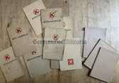 ac669 - large lot of East German membership books & cards for the Konsum trading cooperative