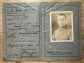 ac718 - original Wehrmacht driving licence from 1937 - completed with photo - issued in Magdeburg