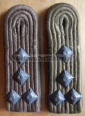 sbfd024 - FELDDIENST HAUPTMANN - all branches of the army and border guards - pair of shoulder boards