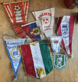 ac775 - mixed lot East German, Czechoslovakian and others - pennant Wimpel