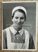 ac745 - WW2 German Red Cross Nurse studio portrait photo