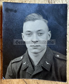 ac754 - Luftwaffe soldier - looks like a medical doctor - studio portrait photo