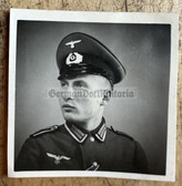 ac760 - Wehrmacht Heer NCO Unteroffizier - studio portrait photo