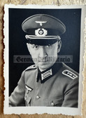 ac762 - Wehrmacht Heer medical NCO Oberfeldwebel - studio portrait photo