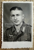 ac765 - Wehrmacht Heer soldier - studio portrait photo