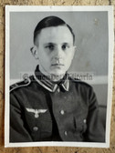 ac766 - Wehrmacht Heer NCO Unteroffizier - studio portrait photo
