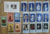 od155 - large lot of East German postage stamps
