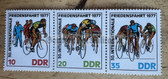 od150 - East German postage stamps set - c1977 Friedensfahrt International Cycling Race
