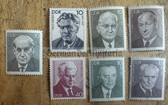 od143 - East German postage stamps set - anti fascist resistance fighters