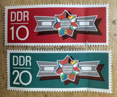 od076 - East German postage stamps set - c1970 Warsaw Pact army manoeuvres Waffenbruederschaft in the DDR