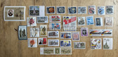 od074 - East German postage stamps - mixed lot
